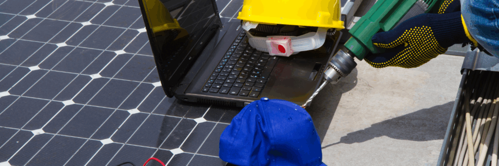 Green and Blue Modern Solar Panel Installation Twitter Header (8)